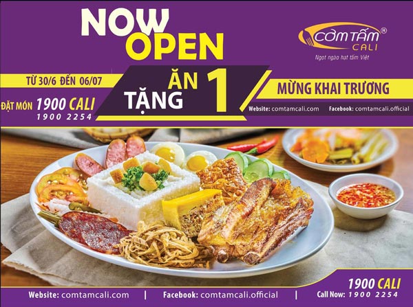 “EAT 1 GET 1 FREE” tại chi nhánh Q.6